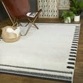 thumbnail image 2 of Dermot Modern Textured Striped Area Rug, 2 of 10