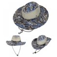 thumbnail image 4 of Promotions! Outdoor Sunshade Cap Polyester Changable Breathable Mesh Unisex Bucket Bat, 4 of 8