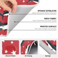 thumbnail image 3 of Ryvnso Stars Sharks Dish Drying Mat for Kitchen Countertop 16x18 Small Dish Pad Drainer Rack Dish Sink Mats, 3 of 7
