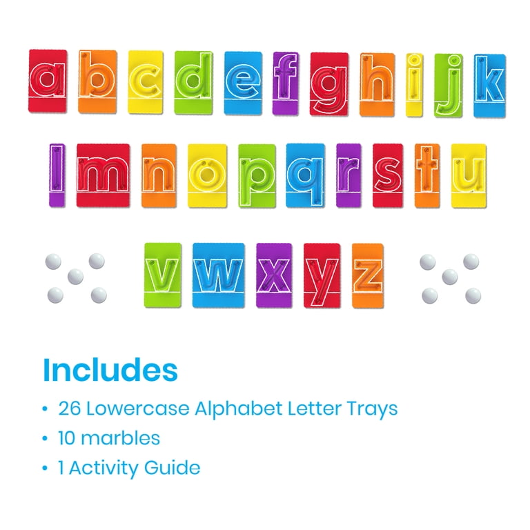 Marble Tracers Lowercase Letter Tracing Trays Set photo 3