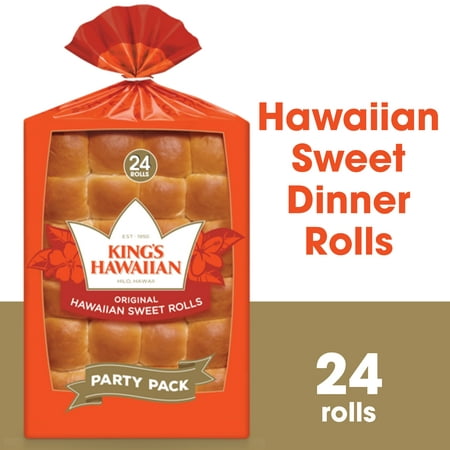 KING'S HAWAIIAN Original Hawaiian Sweet Rolls 24 Count
