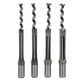 thumbnail image 4 of Brocas para agujeros cuadrados para carpintería, 4 piezas/juego de brocas para agujeros cuadrados de 12,7 a 16 mm Juego de brocas para agujeros cuadrados Rendimiento inigualable, 4 of 13