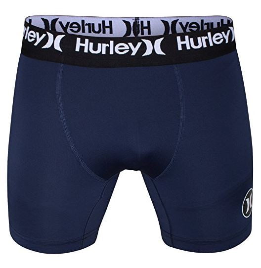 Hurley Mens DriFit Compression Surf Base Shorts (Midnight Navy, XX