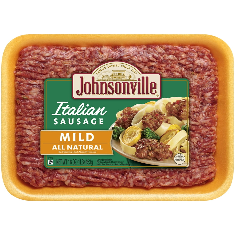 Johnsonville Mild Italian Ground Sausage, 16 oz