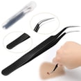 thumbnail image 4 of 3 In 1 Tick Remover Kit CoiTek Black Tick Remover Tweezers Stainless Steel Tick, 4 of 5