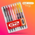 thumbnail image 3 of Bolígrafos de gel PILOT G2 Premium G2 Boost rojo/naranja, paquete de 8, 3 of 7