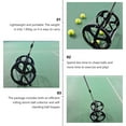 thumbnail image 4 of HOOWIFFY Tennis Balls Basket Nylon for Competitive Tournaments 1Set, 4 of 7