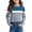 Blue, variant on Tranfacy Toddler 3-14 Years Fall Tops Crew Neck Casual Pullover Basic Wear Blouse Shirt