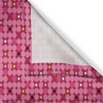 thumbnail image 3 of Ambesonne Geometric Kitchen Curtains, Modern Feminine Rounds, 55"x45", Raspberry Pink, 3 of 3