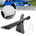 thumbnail image 2 of 19" Car Rear Bumper Fin Canard Splitter Diffuser Valence Spoiler Lip Carbon, 2 of 10
