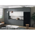 thumbnail image 3 of Kitchen Serene Collection Gray & White Gloss Color Base Size 15Ft Wide, 3 of 5