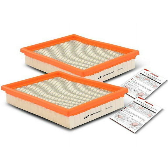 Engine Air Filter Set 2 - Compatible with 2005 - 2008 Chevy Uplander 2006 2007