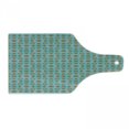 thumbnail image 1 of Moroccan Cutting Board, Geometric Repetitive Pattern of Eastern Floral and Star Inspired Ornaments, Decorative Tempered Glass Cutting and Serving Board, in 3 Sizes, by Ambesonne, 1 of 2