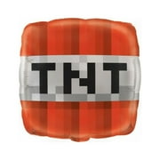Minecraft Square Foil Balloon 17.5 Inch