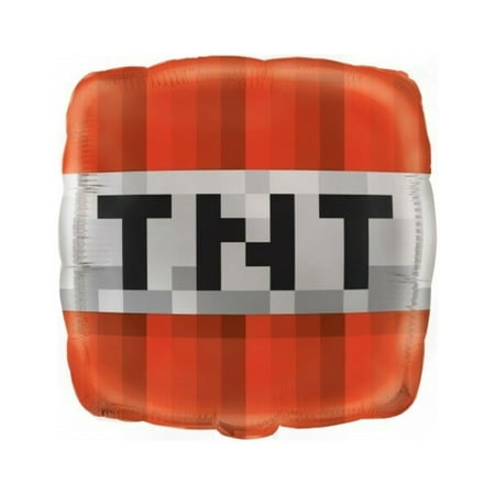 Minecraft Square Foil Balloon 17.5 Inch