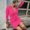 Pink, variant on Gspmoly Women'S Casual Dresses, Women'S Color Hooded Guard Dress Black Wrap Hip Dress Long Sleeve Dress Work Dresses for Women Clearance Items