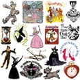 thumbnail image 4 of Paquete de pegatinas GRAPHICS & MORE The Wizard of Oz, vinilo de 50 unidades, 4 of 6