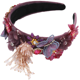 thumbnail image 2 of Diadema de cristal con cuentas de mariposa,Aro ancho para el cabello para mujer,Accesorios para el cabello Headwear, 2 of 6