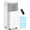 white, variant on Large Room Evaporative Swamp Cooler, 1800CFM Cooling Fan, 3-Gal Tank, 120° Swing, 15H Timer, 4 Modes & 3 Speeds, Quiet Indoor Cooling