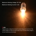 thumbnail image 5 of Uxcell 24V 0.2A E10 Warm Yellow Light Mini Incandescent Bulbs with Box 10 Count, 5 of 6