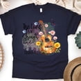 thumbnail image 1 of The Lord Is My Strength Christian Guitar Scripture T-Shirt, Navy, Size S, 1 of 6