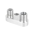thumbnail image 4 of Car Vehicle AC Compressor Adapter Fitting for Sanden SD7B10 7176 Aluminum Alloy, 4 of 6