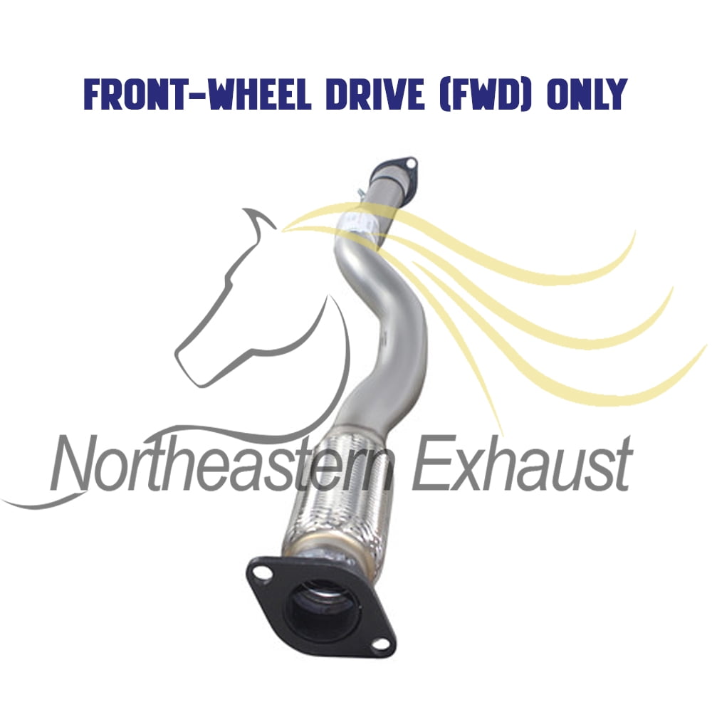 Northeastern Exhaust Front Driver Side Flex Pipe Fits 2014-2017 Jeep Cherokee 3.2L - Direct Fit | Stainless Steel