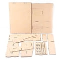 thumbnail image 3 of Milaget Unfinished Wooden Pigment Paint Bottle Rack Model Organizer Storage Stand Holder, 3 of 7
