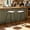 Grey + Metal + Foam, variant on AUU Set of 2 Modern Nordic Industrial Bar Stools – 29.5" Counter Height Chairs with Curved Hollow Metal Backrest & Padded Faux Leather Seats, Assembly Required