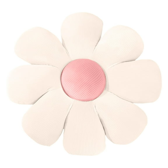 Flower Pillow, Flower Floor Pillows, Cute Throw Pillow, Soft Seating Cushion, Daisy Flower Seating Cushion, Plush Pillow, Cute Room Decoration for Sofa Couch Bed, Reading and Lounging Comfy Pillow