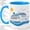 Blue, variant on Cruise Ship Accent Mug, 11oz Ceramic Coffee Cup for Travel Fans