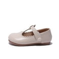 thumbnail image 2 of FLMEI Toddler Kids Girls Leather Shoes Round Head Flats Baby Girls Soft Sole Princess Shoes for Spring Autumn, 2 of 9