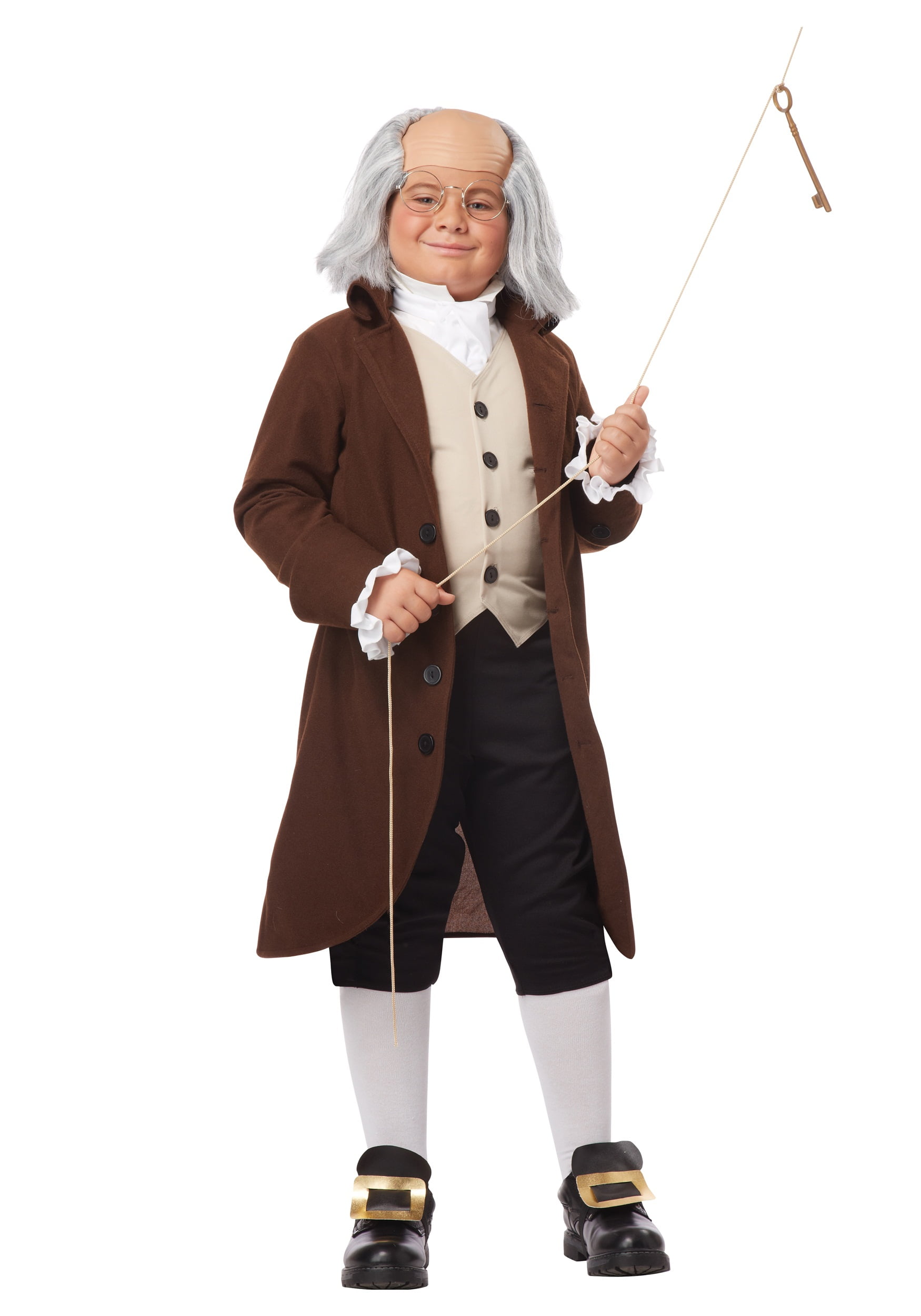 Boys Benjamin Franklin Costume Walmart Com Walmart Com