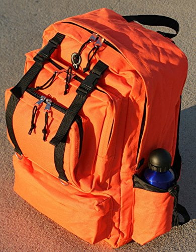 orange tactical backpack