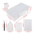 thumbnail image 3 of Hovmgk Compartment Storage Box for Diamond Embroidery, 64-Section Organizer with Removable Lids, Portable Plastic Storage Box for Beads, Jewelry & Small Items, Clear, Compact Design, 3 of 8