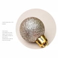 thumbnail image 2 of Inteprter 99 Uds. Adornos de bolas de árbol de Navidad 3cm adornos de bolas de plástico caja de regalo combinación accesorios de decoración Kits de decoración para fiestas rojo y plateado, 2 of 6