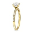 thumbnail image 2 of 1.16 Carat (Ctw VS1-VS2) Lab-Grown Diamond Engagement Ring 14K Yellow Gold for Women, 2 of 6