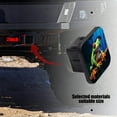 thumbnail image 5 of Hitch Cover Fits For 2-Inch Hitch,Red-Eyed Tree Frog Sitting On Branch With Blue Backgroundrubber Trailer Hitch Cover Tube Plug Insert,Car Exterior Accessories, Receiver Tube Hitch Plug, 5 of 6