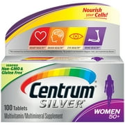 Centrum Cent Slvr >50 Women 100ct