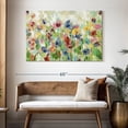 thumbnail image 3 of Elephant Stock Springtime Meadow Flowers Ii Wall Art - Horizontal Canvas Wall Art - Living Room Wall Decor - Abstract Canvas - Gray And Brown Decor By Silvia Vassileva - 48" x 32", 3 of 8