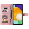 thumbnail image 6 of Allytechgroup Galaxy S25 Ultra Wallet Case Cover with Hand Wrist, Premium PU Leather TPU Cards Slots Cash Pocket Magnetic Closure Flip Cover for Samsung Galaxy S25 Ultra, Pink, 6 of 8