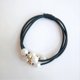 thumbnail image 1 of Fashionable Hair Bands False Pearls Good Elasticity Elastic Hair Ties Hair Accessories for Girls Black, 1 of 1