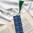 thumbnail image 6 of Kdxio Blue Lightning Print Metal Tassel Bookmarks,Perfect Gift for Art Lovers and Bookworms Metal Bookmarks for Women, 6 of 8