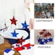 thumbnail image 3 of KAKOWELY 12 colgantes de estrella con temática estadounidense del Día de la Independencia, adorno de estrella para decoración del hogar, 3 of 5