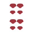 thumbnail image 2 of kurtrusly Semelles Ajustables pour Talons Hauts, Bâton de Réparation de Talons Personnalisable, Rouge Vin, 2Set, 2 of 6