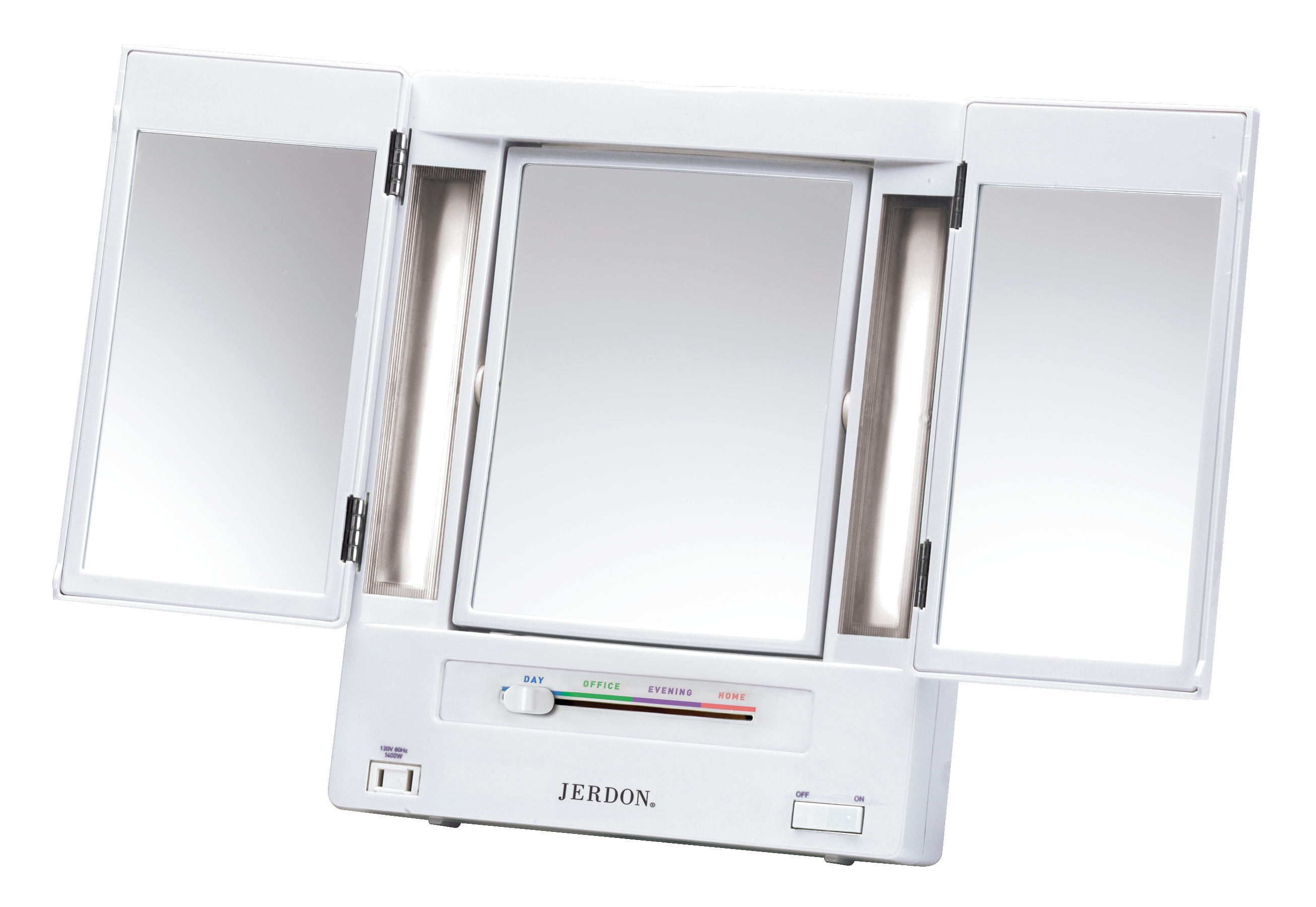 jerdon lighted makeup mirror reviews