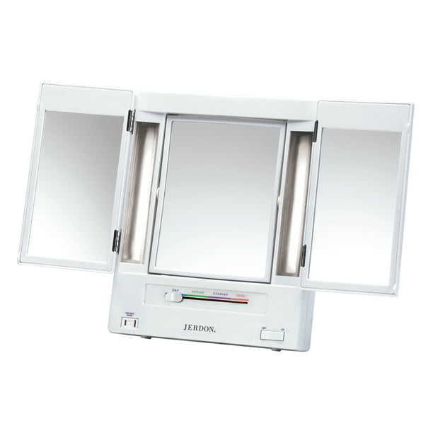 50 Value Jerdon Style Makeup Mirror In, Makeup Mirror With Light Tabletop