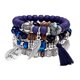 thumbnail image 4 of Pulsera de cuentas bohemia, accesorios decorativos para ropa, delicada pulsera con borlas de alas Estilo C, 4 of 9