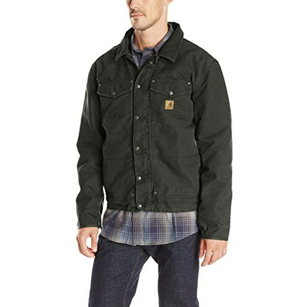 Global Material Technologies - Carhartt Men's Berwick Jacket,Moss,Large ...