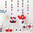 thumbnail image 1 of Danhjin Paper Decorative Decals Independence Day Party Decorations Hanging Decorations Flower Decorations Holiday Celebrations Decoration Hanging Decorations Background Decorations, 1 of 6
